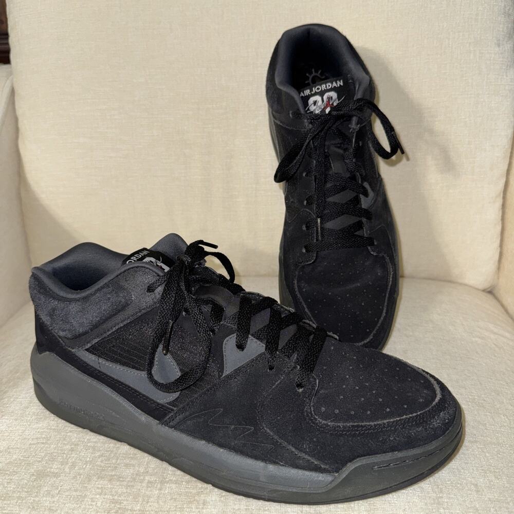 Nike Air Jordan Stadium 90 Shoes Mens Size 13 Black Anthracite DX4397-001